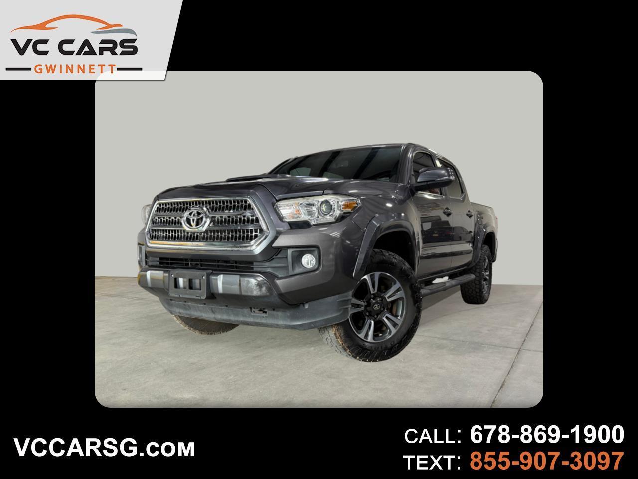 Toyota Tacoma SR5 Double Cab Long Bed V6 6AT 4WD 2017