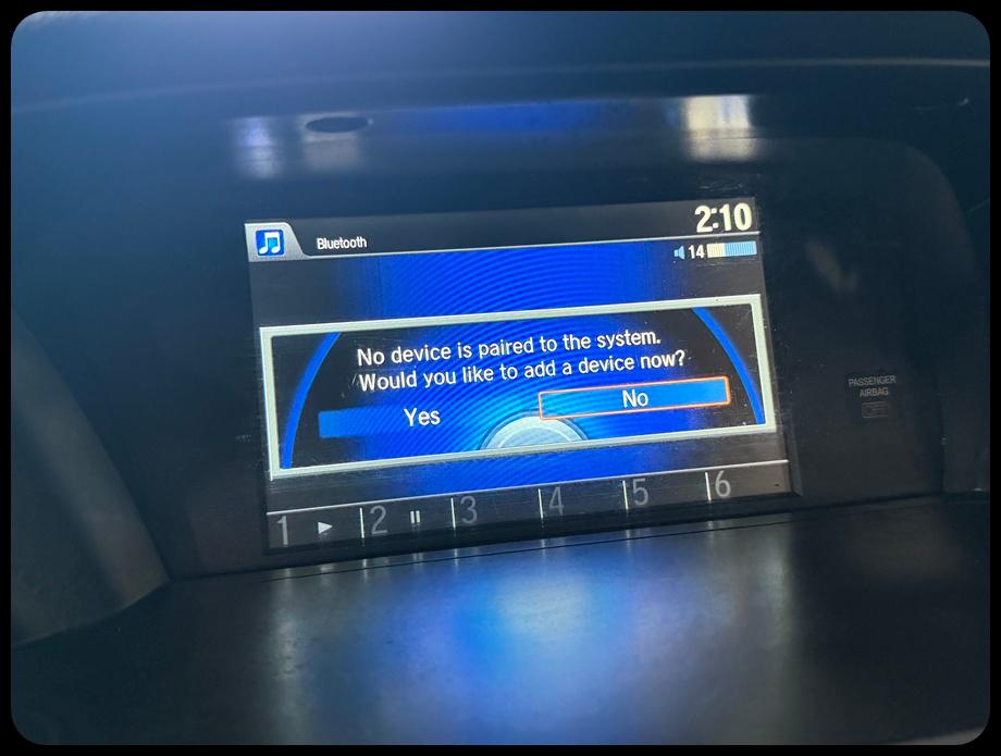 Honda Accord EX Sedan CVT 2015