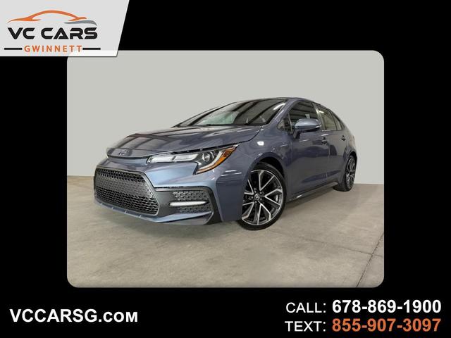 Gray 2021 Toyota Corolla SE FWD Sedan Front-Wheel Drive Automatic