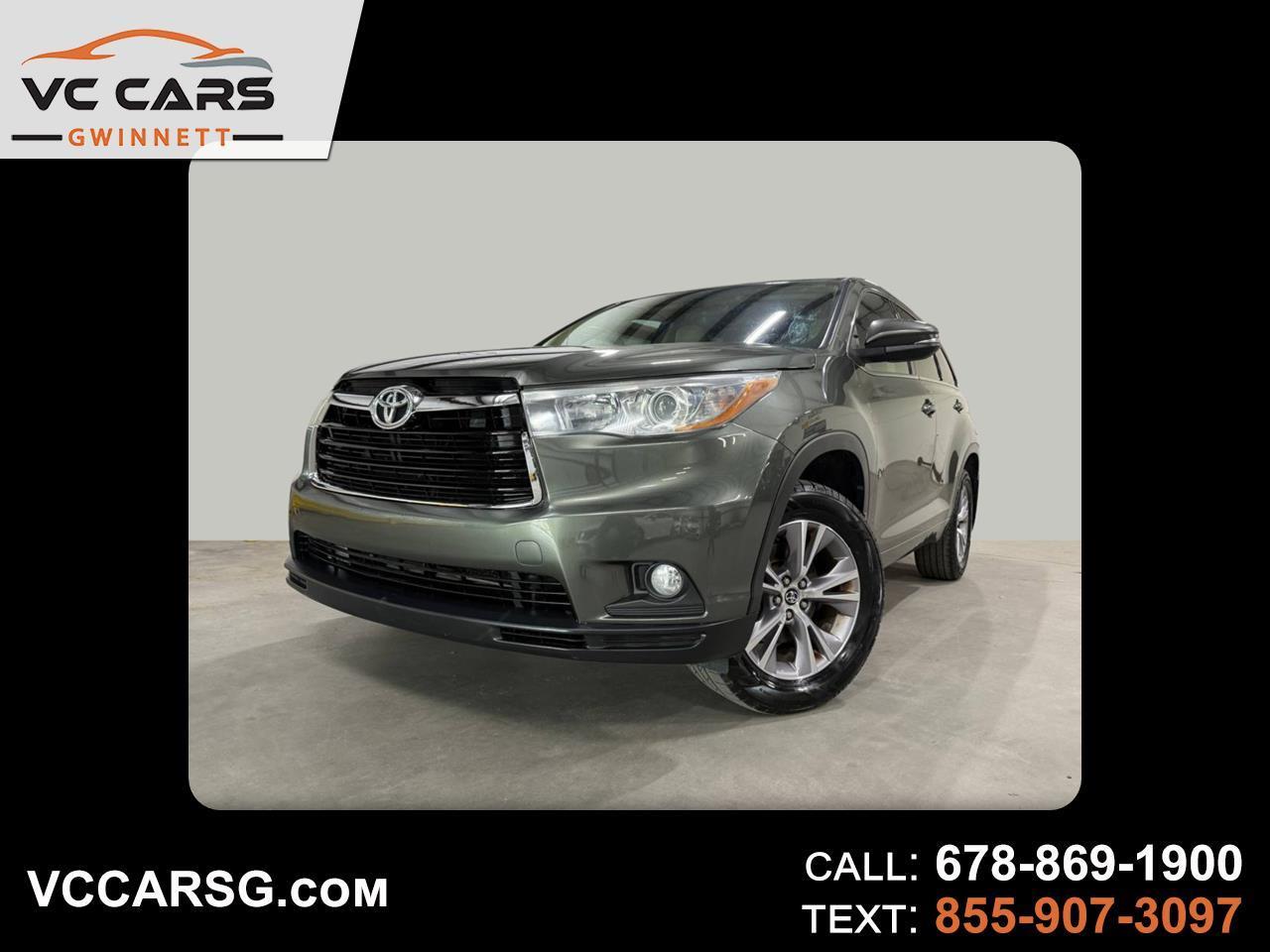 Toyota Highlander LE AWD V6 2016