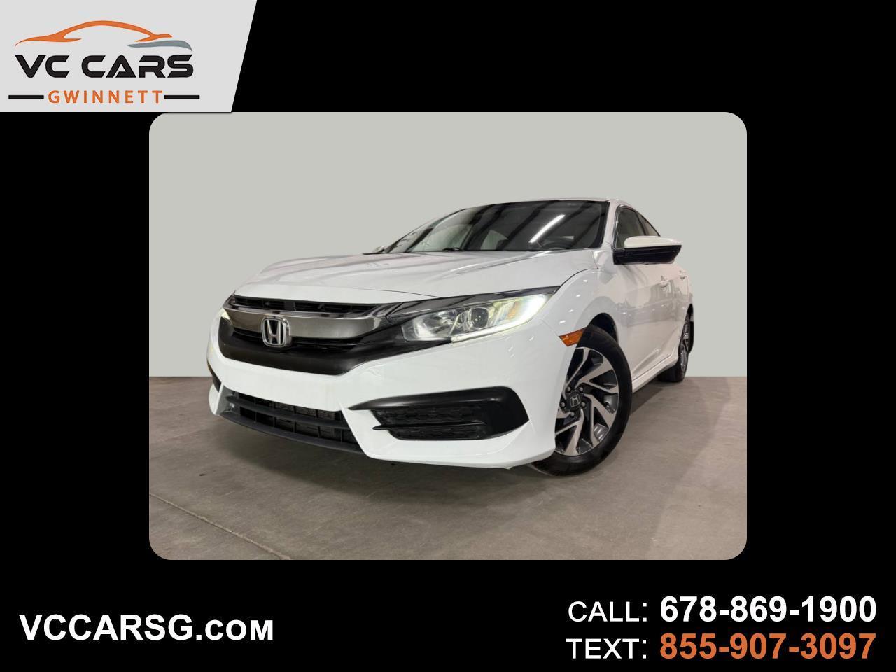 2018 Honda Civic EX Sedan CVT