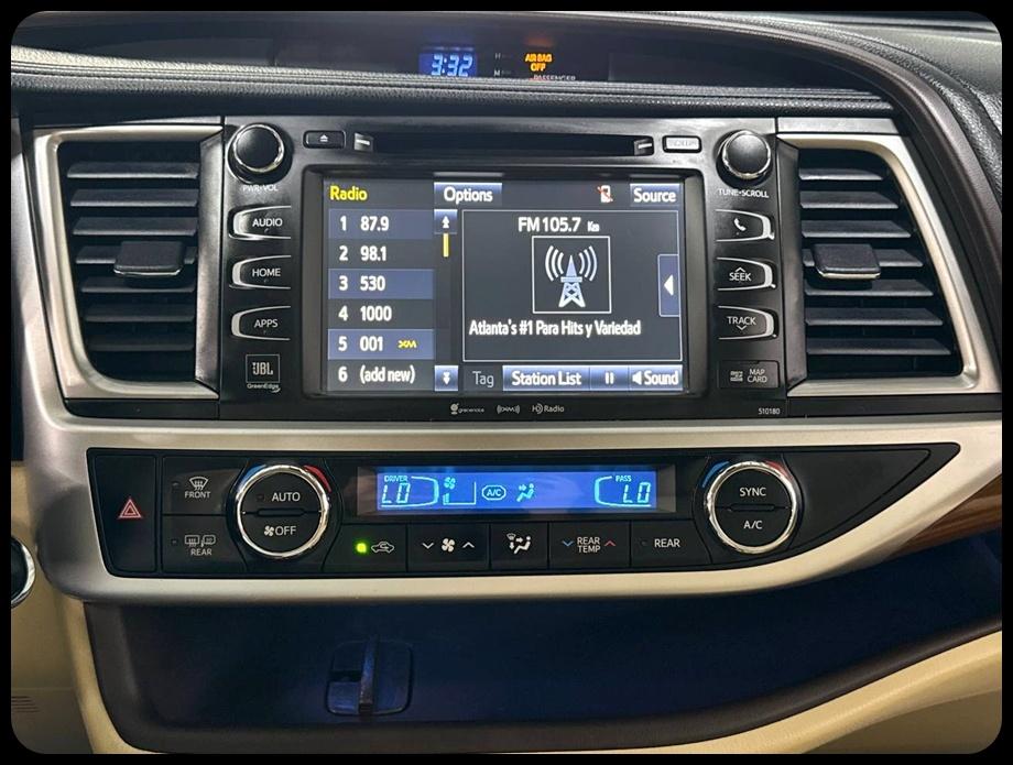 Toyota Highlander Limited 2017