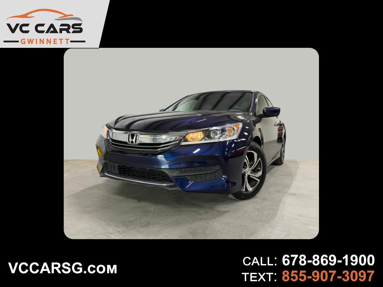 2017 Honda Accord LX Sedan CVT