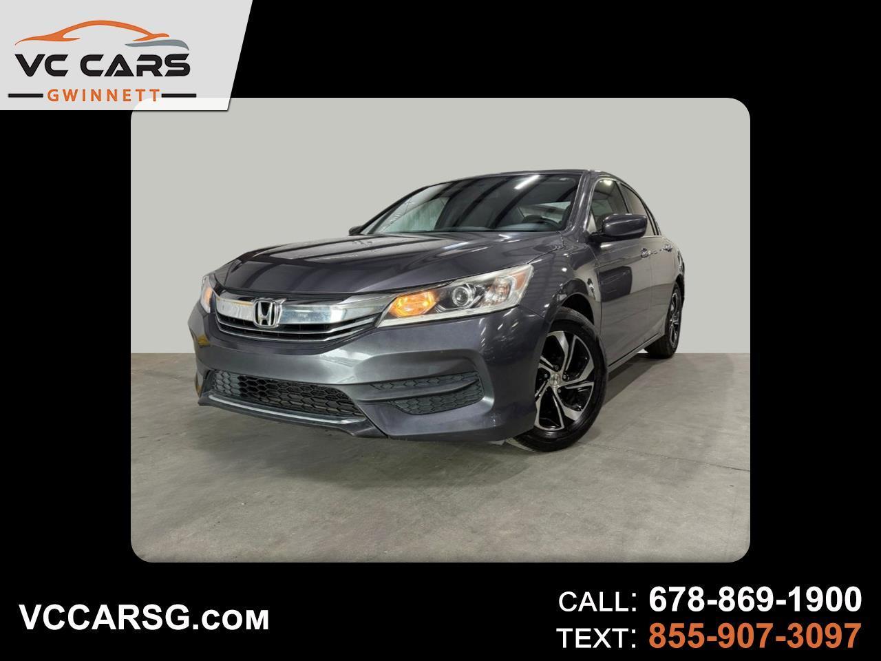2017 Honda Accord LX Sedan CVT