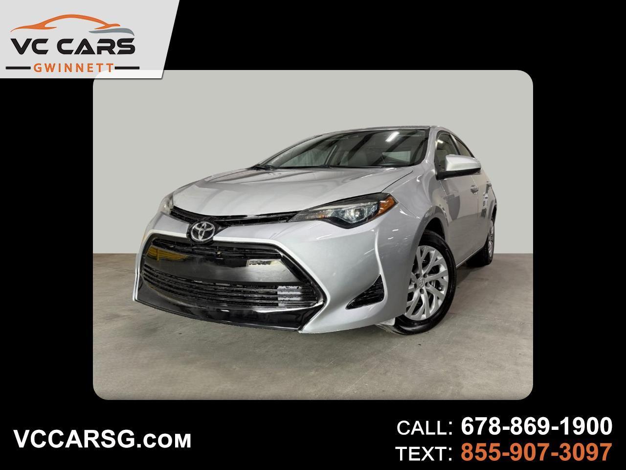 Toyota Corolla LE 2018