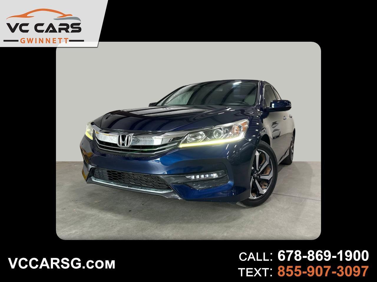 2016 Honda Accord EX-L Sedan CVT w/ Honda Sensing