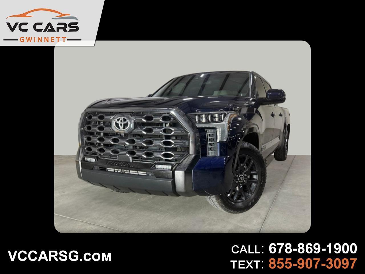 Toyota Tundra Platinum CrewMax 2WD Long Bed 2023