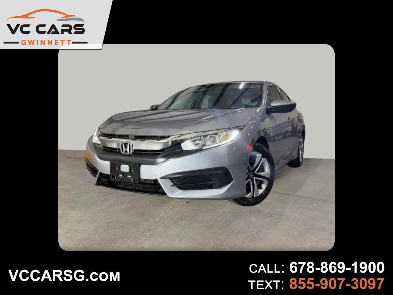 2016 Honda Civic LX Sedan CVT