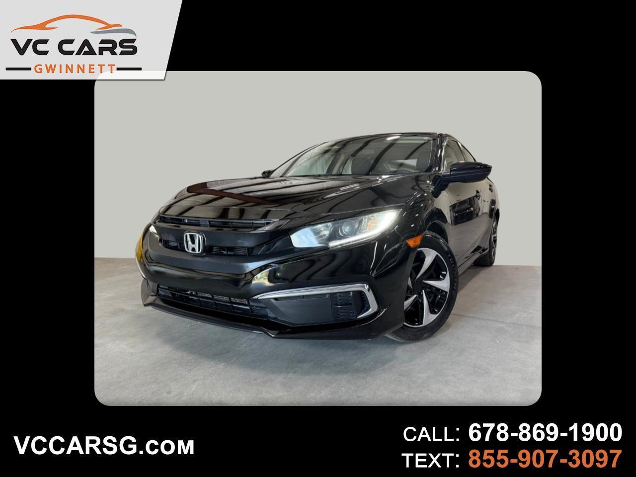 Honda Civic LX Honda Sensing Sedan CVT 2020