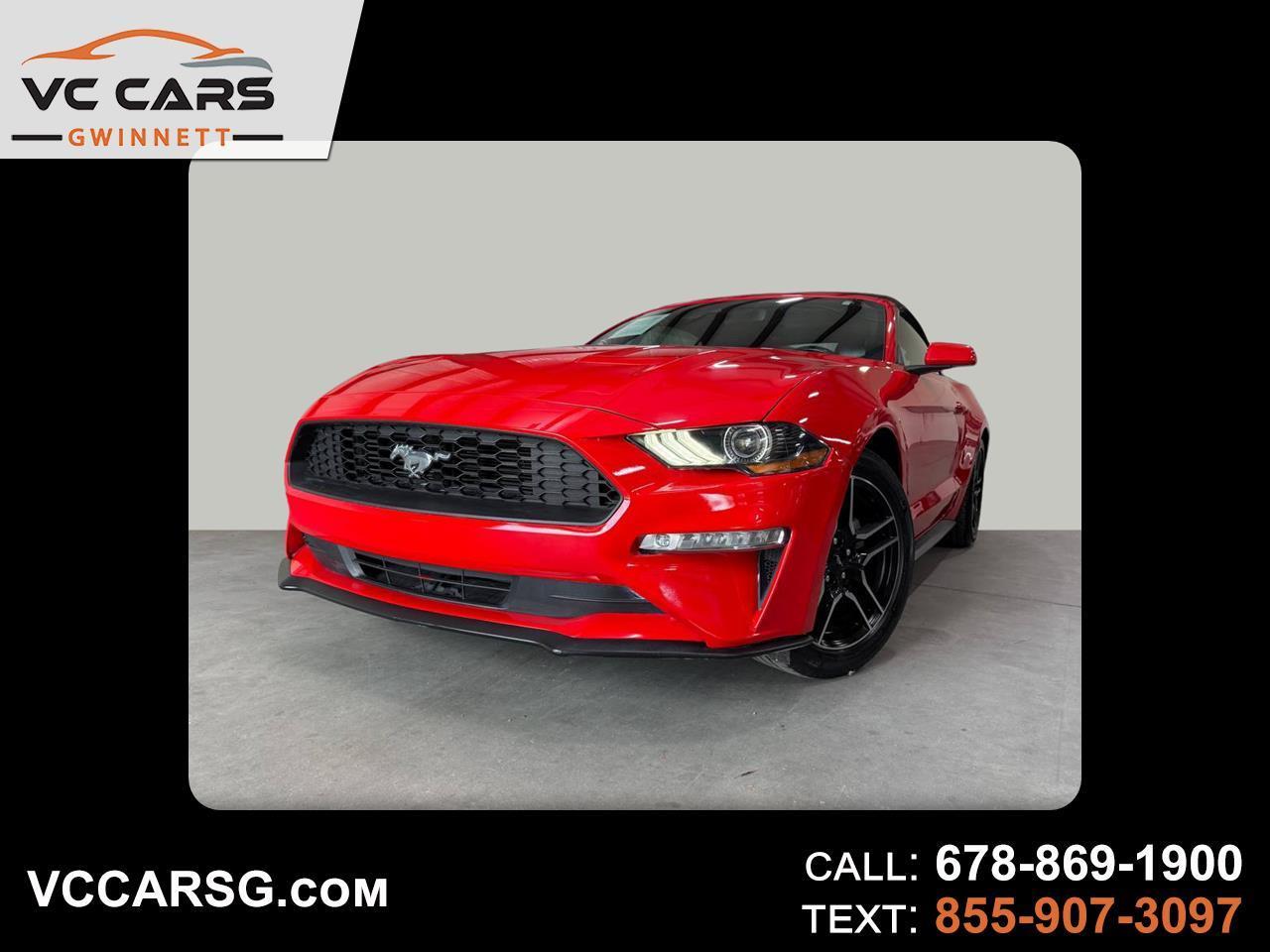2021 Ford Mustang EcoBoost Premium Convertible