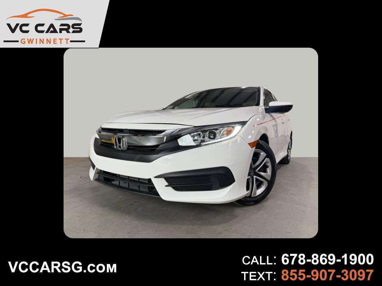 2018 Honda Civic LX Sedan CVT