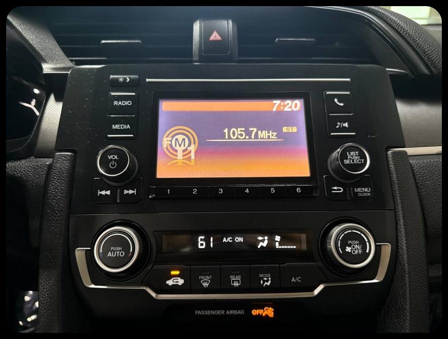 Honda Civic LX Sedan CVT 2018