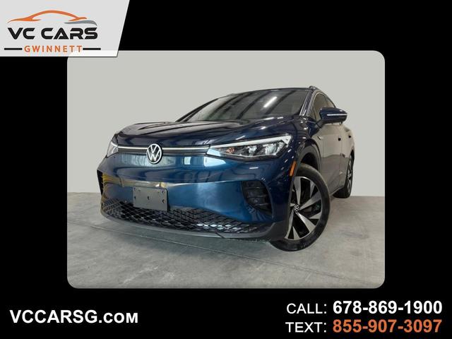 Blue 2023 Volkswagen ID.4 SUV / Crossover Rear-Wheel Drive Automatic