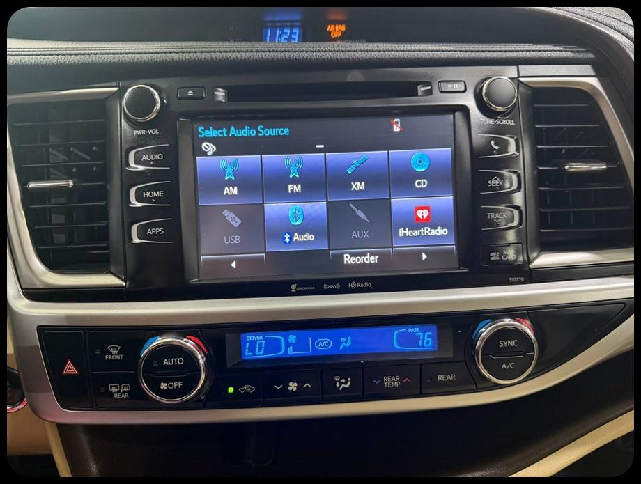 Toyota Highlander XLE AWD V6 2016
