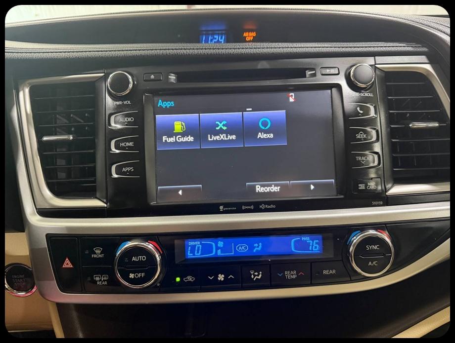 Toyota Highlander XLE AWD V6 2016