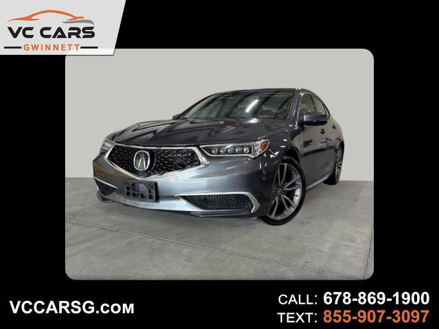 Gray 2020 Acura TLX Sedan Front-Wheel Drive Automatic