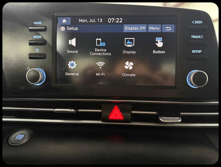 Hyundai Elantra Hybrid Blue 2025