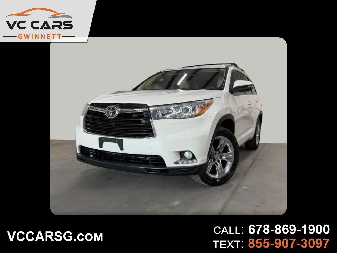 Toyota Highlander Limited FWD V6 2015
