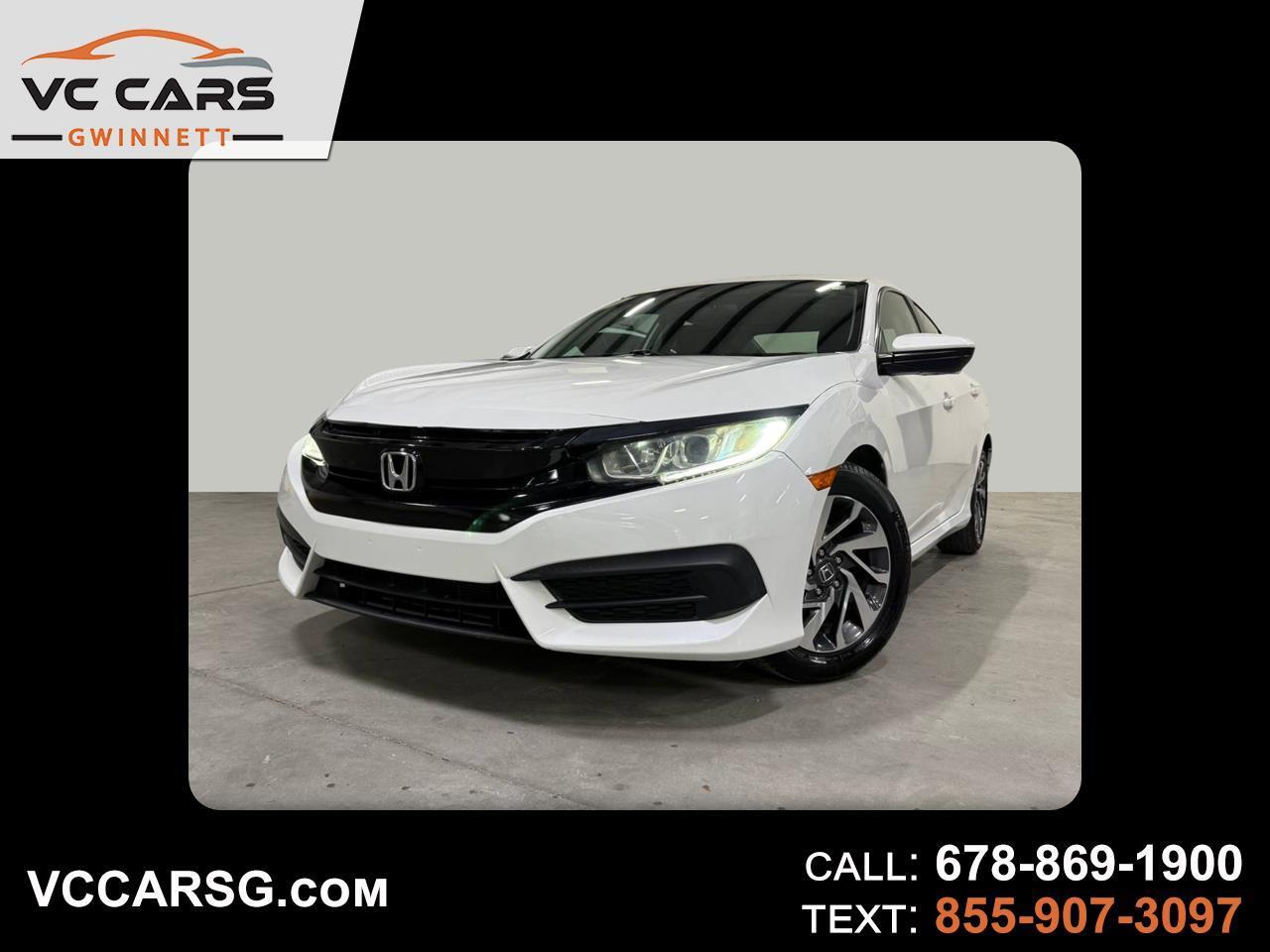 2018 Honda Civic EX Sedan CVT