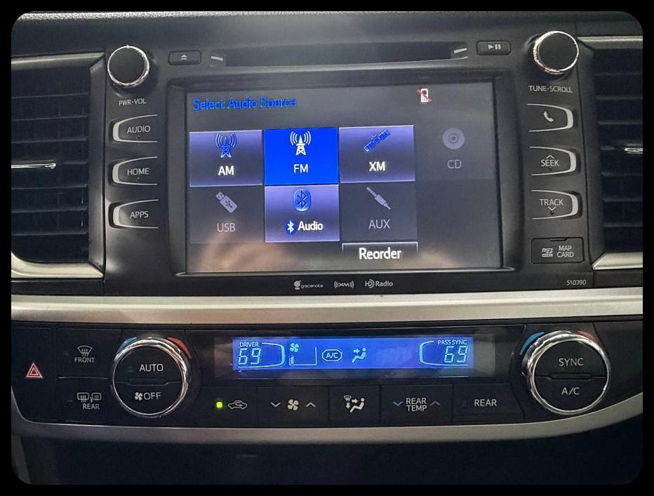Toyota Highlander XLE AWD V6 2019