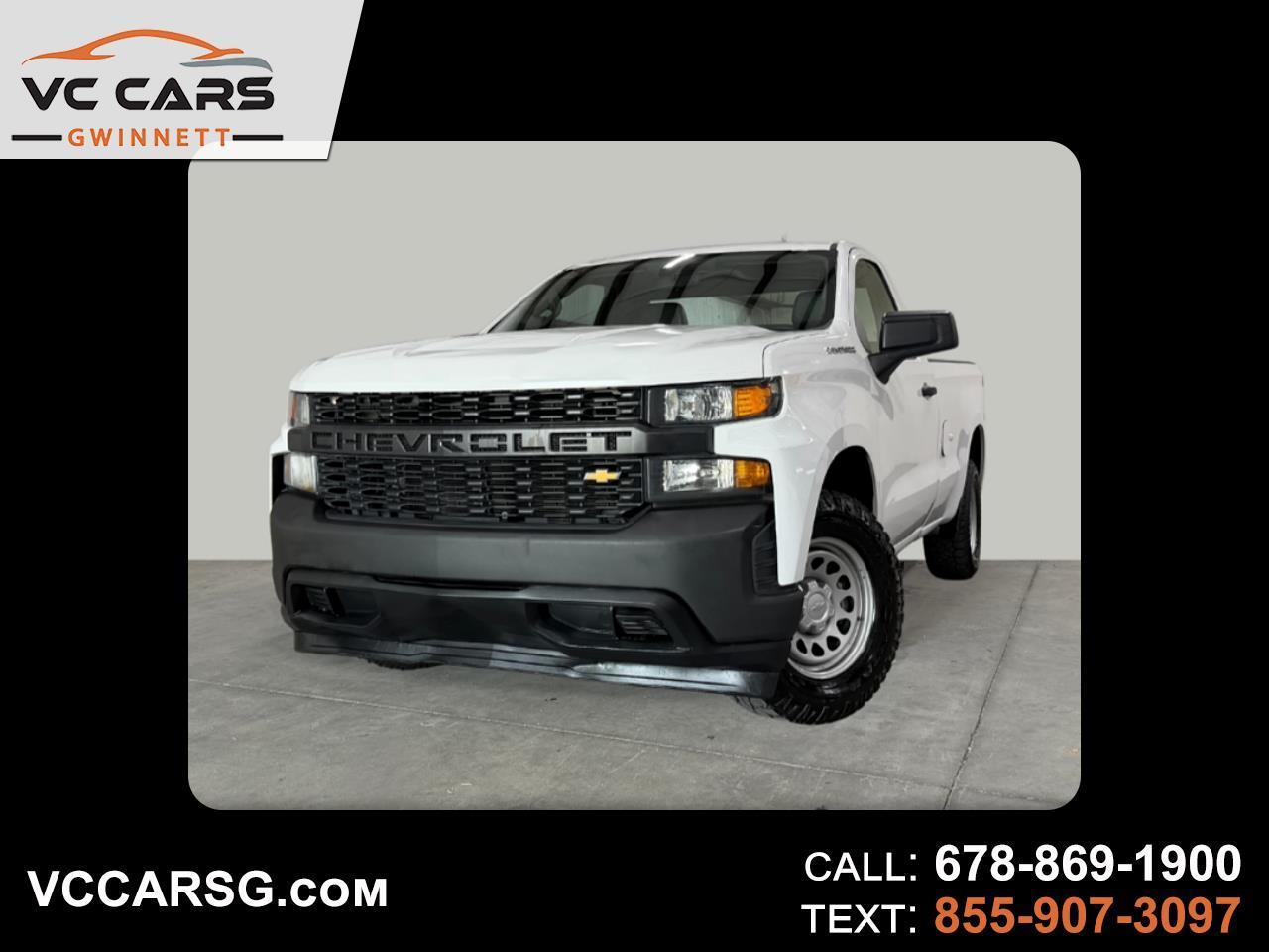 2021 Chevrolet Silverado 1500 WT Regular Cab Long Bed 1WT