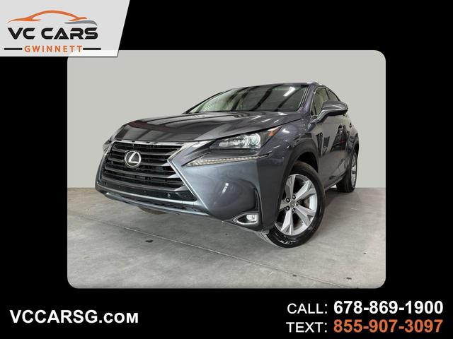 Gray 2017 Lexus NX SUV / Crossover Front-Wheel Drive Automatic
