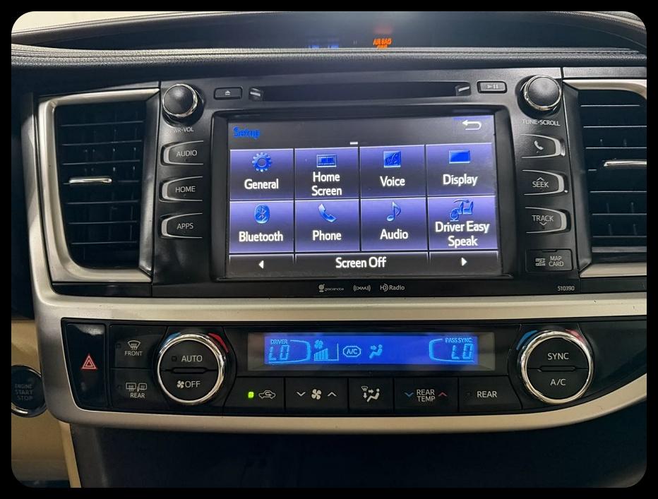 Toyota Highlander XLE 2019