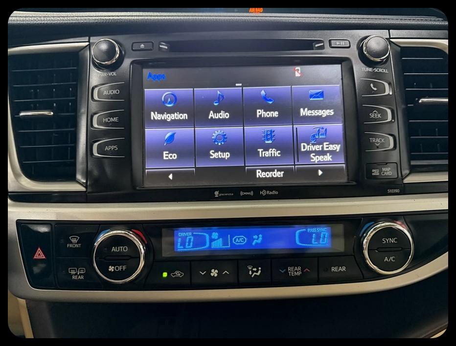Toyota Highlander XLE 2019