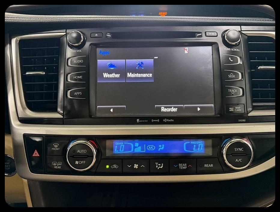 Toyota Highlander XLE 2019