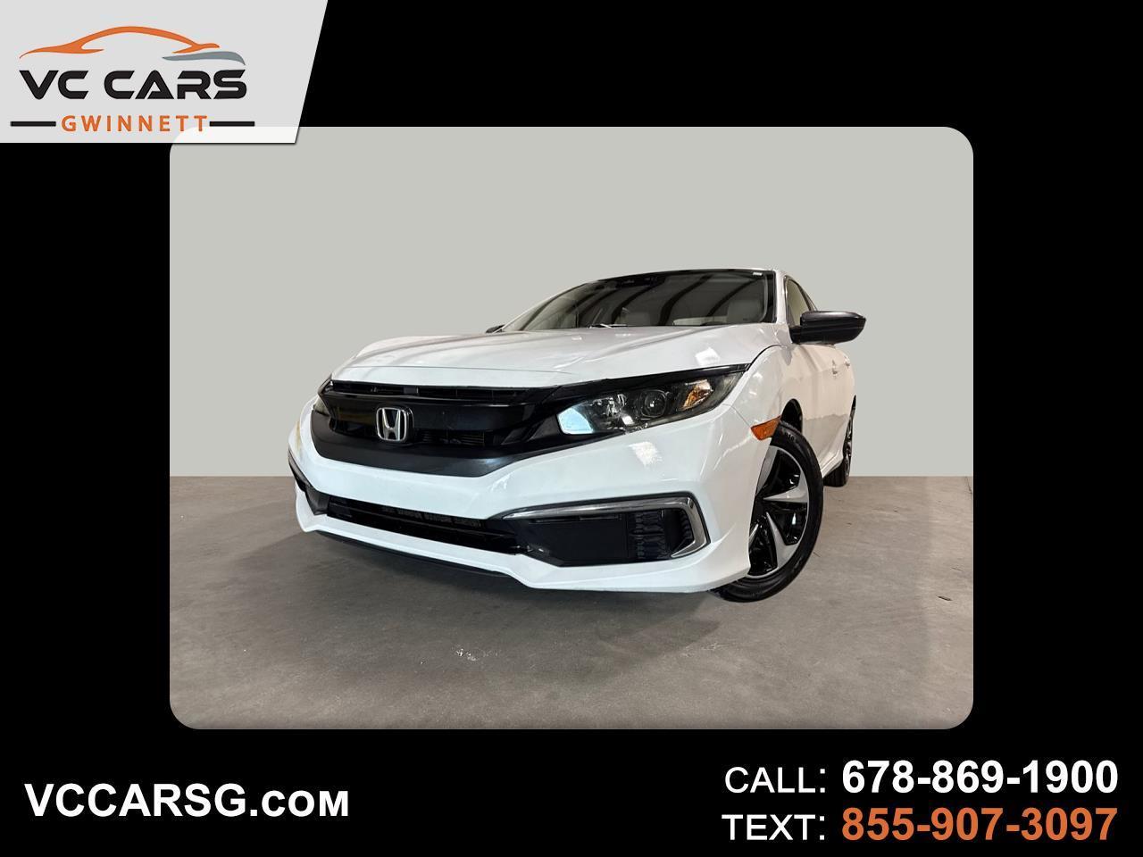 Honda Civic LX Honda Sensing Sedan CVT 2019