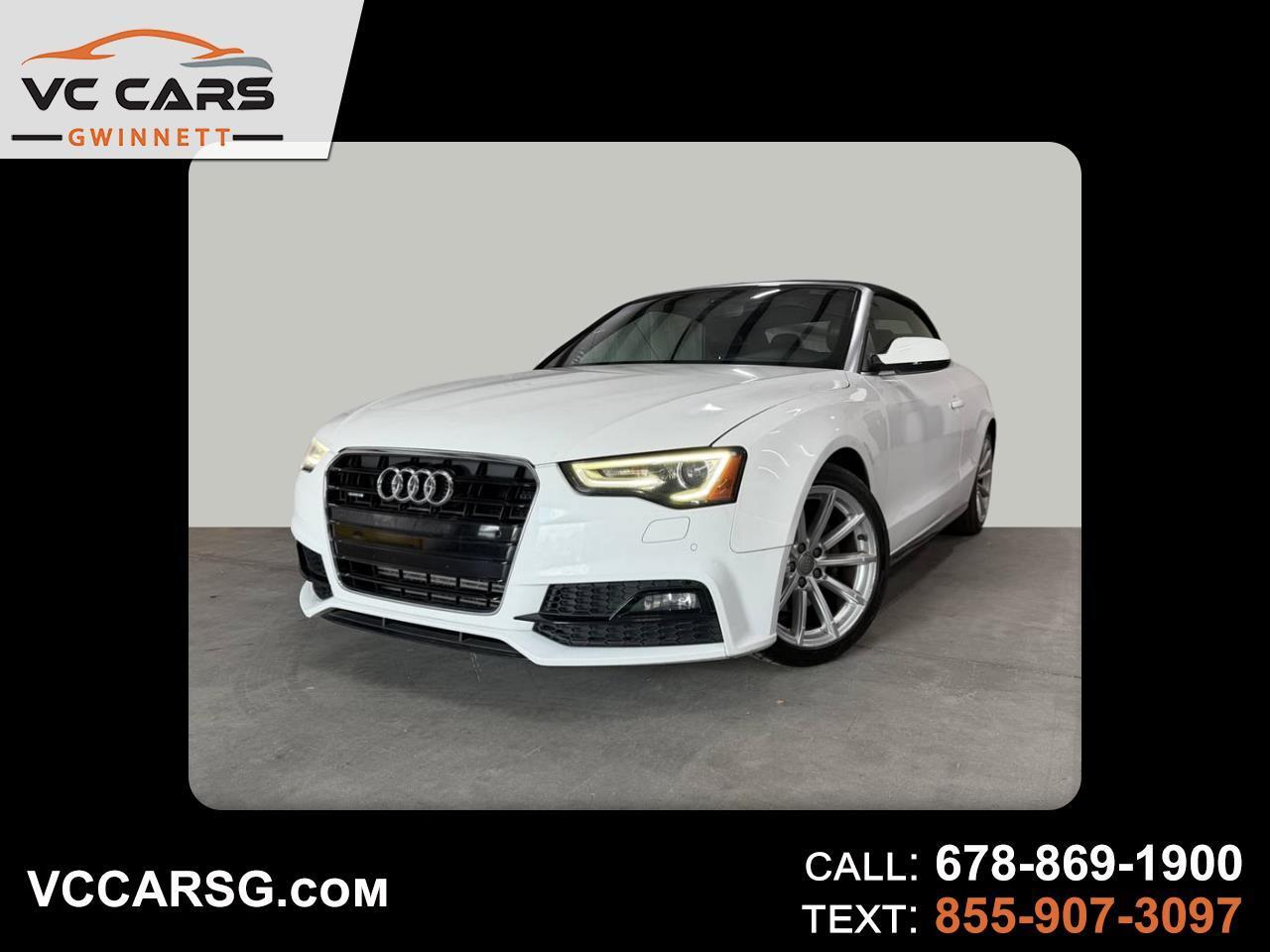 2017 Audi A5 2.0T Premium Cabriolet quattro