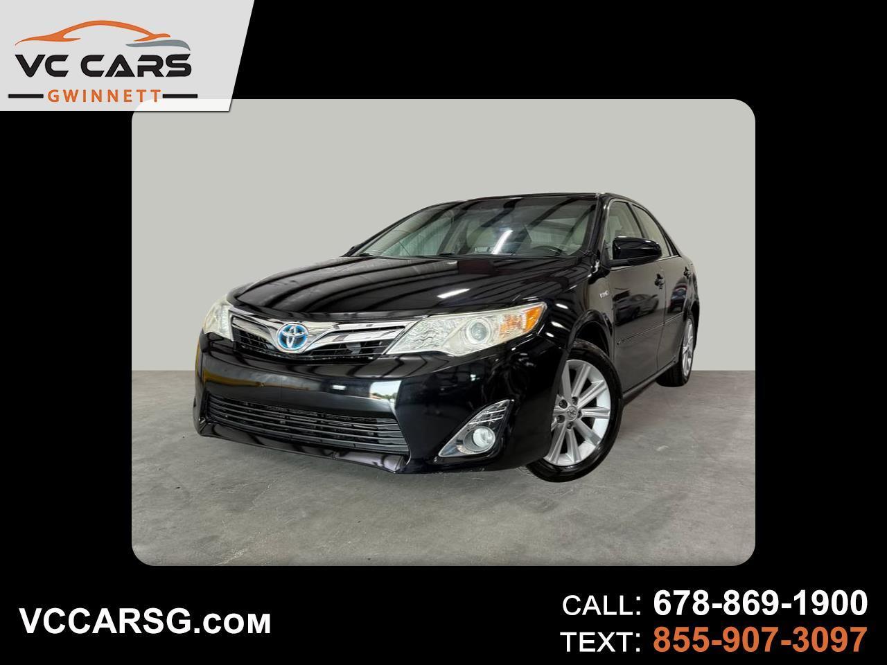 Toyota Camry Hybrid XLE 2013