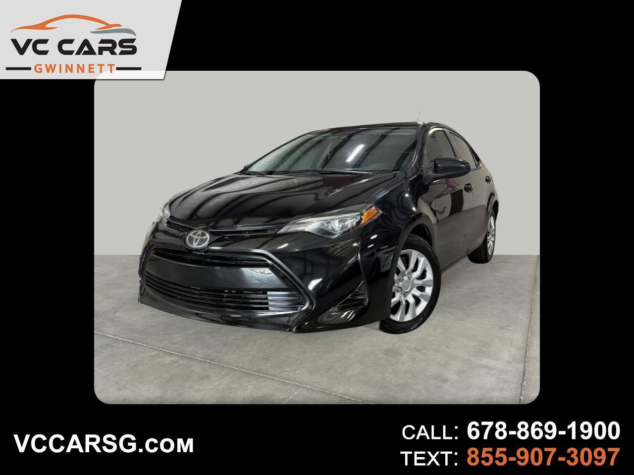 Toyota Corolla LE 2018