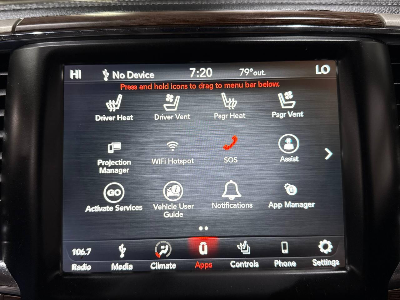 RAM 1500 Laramie Crew Cab 2018