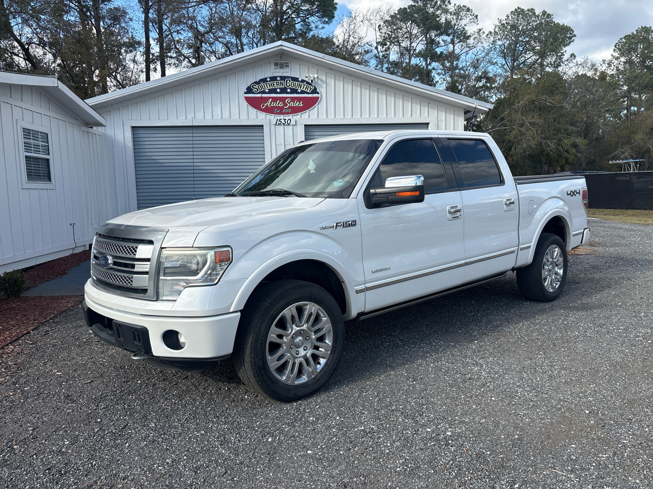 Ford F-150 4WD SuperCrew 145" Platinum 2013