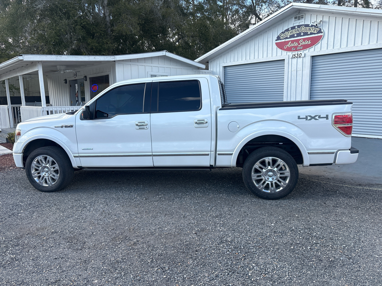 Ford F-150 4WD SuperCrew 145" Platinum 2013