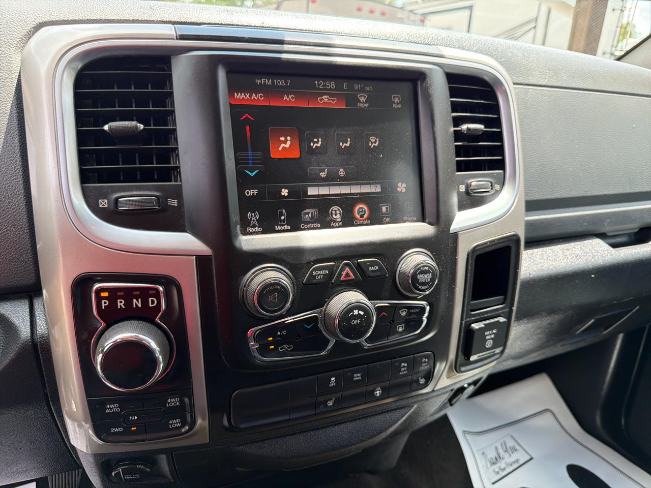 RAM 1500 4WD Crew Cab 149" Big Horn 2016