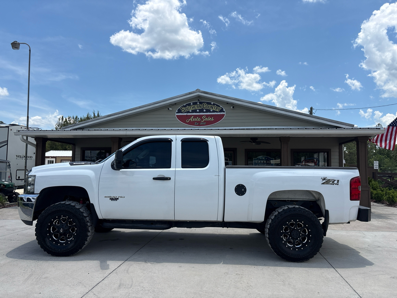 Chevrolet Silverado 2500HD 4WD Ext Cab 144.2" Work Truck 2011