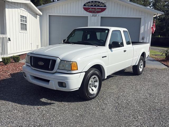 White 2004 Ford Ranger Pickup Truck Rear-Wheel Drive Automatic