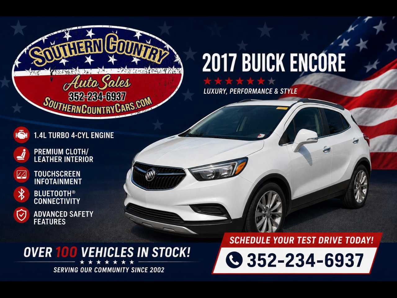 2017 Buick Encore FWD 4dr Preferred