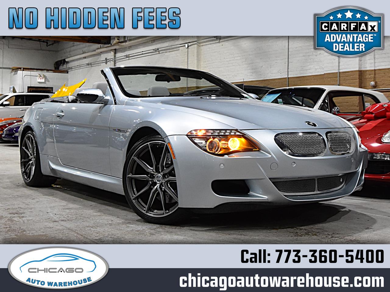 BMW 6 Series 2dr Conv M6 2008