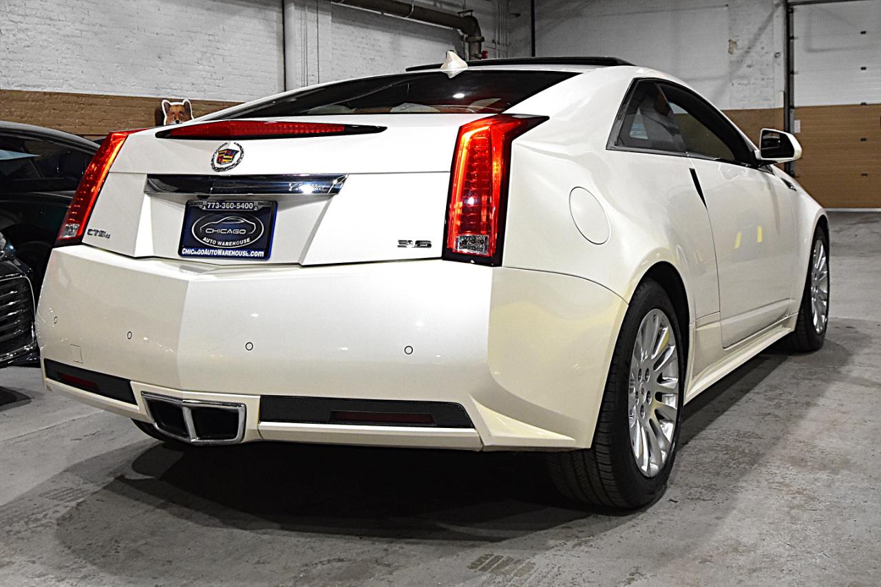 Cadillac CTS Coupe 2dr Cpe Premium AWD 2011