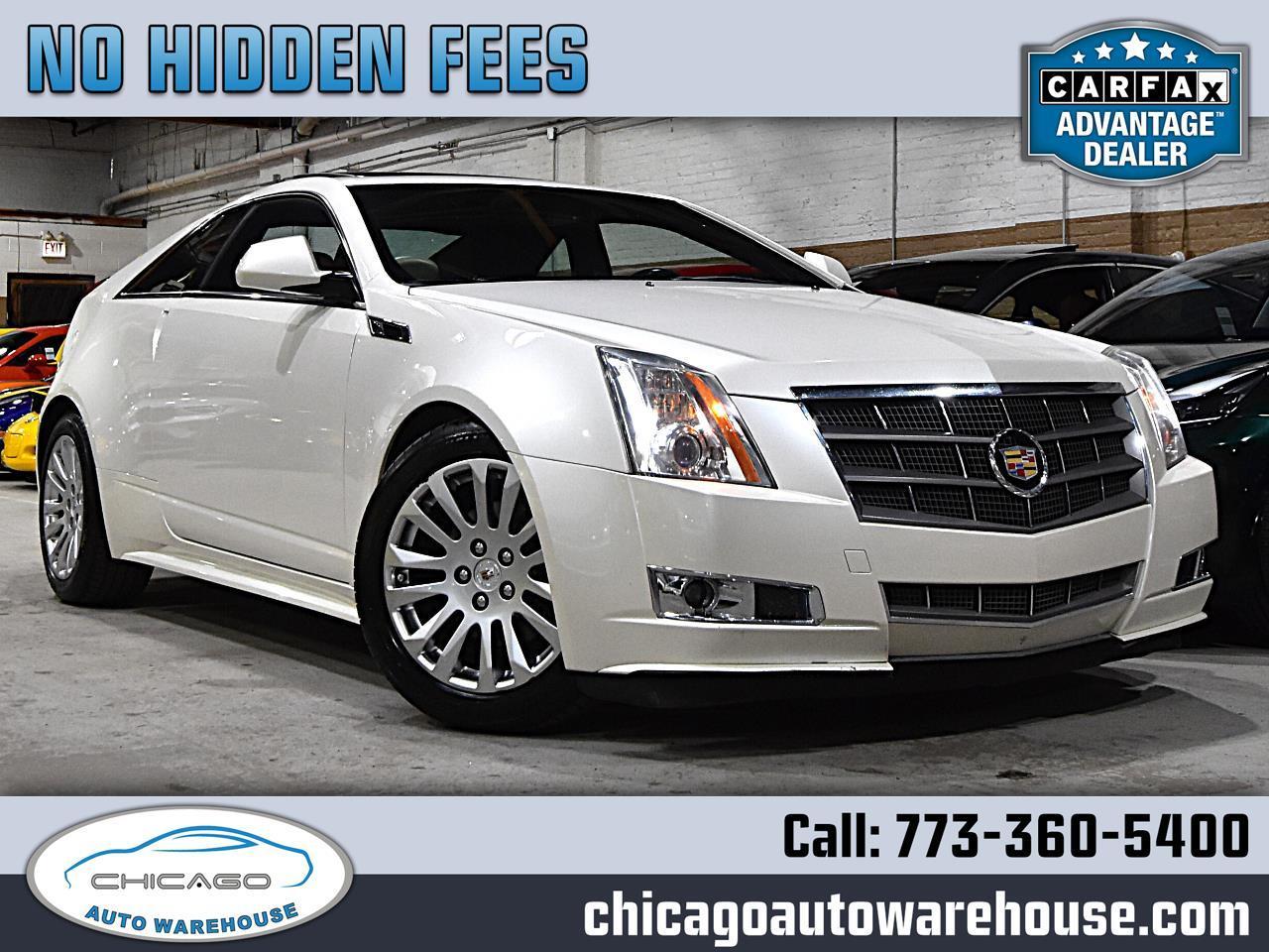 Cadillac CTS Coupe 2dr Cpe Premium AWD 2011