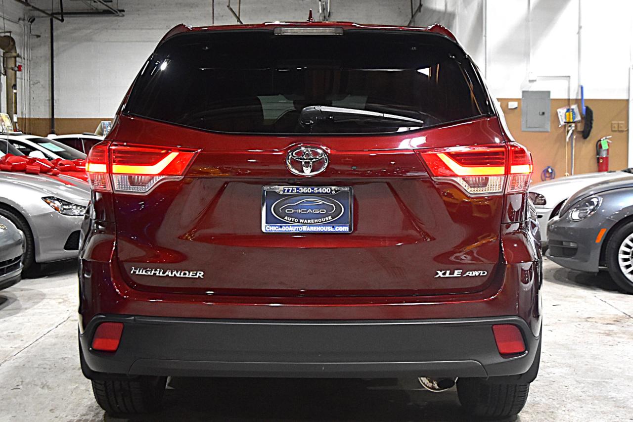 Toyota Highlander XLE V6 AWD (Natl) 2019