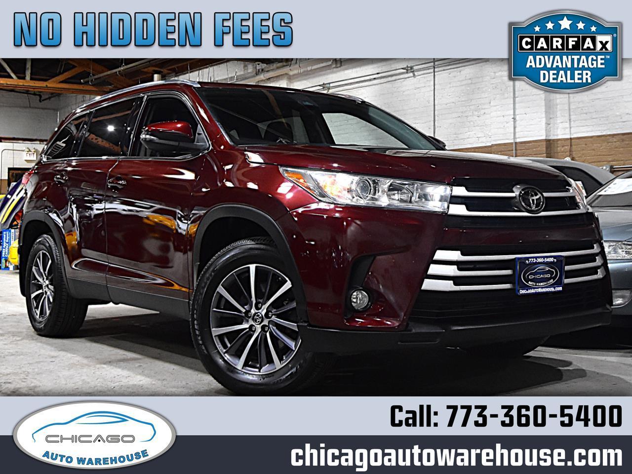 Toyota Highlander XLE V6 AWD (Natl) 2019