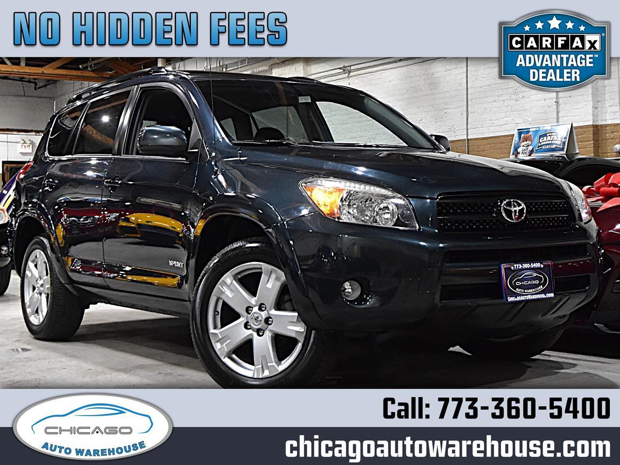 Toyota RAV4 4WD 4dr 4-cyl 4-Spd AT Sport (Natl) 2008