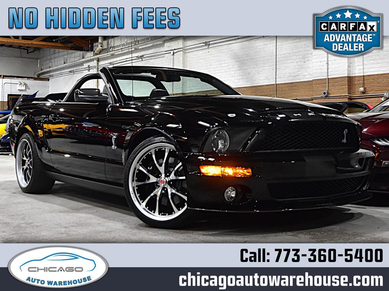 2008 Ford Mustang 2dr Conv Shelby GT500
