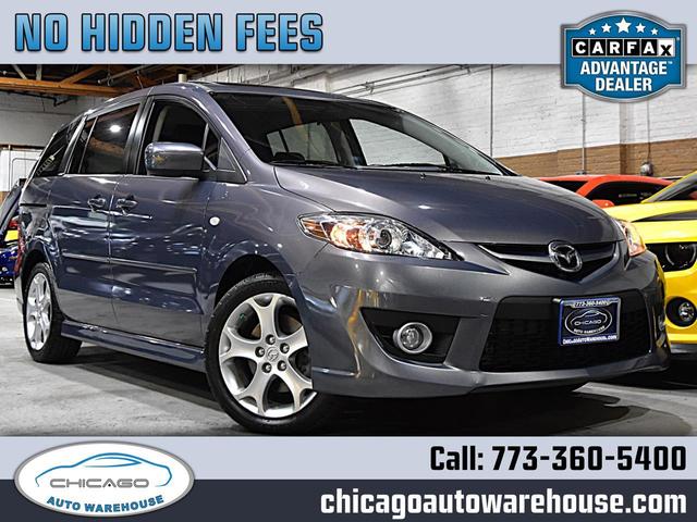 Gray 2008 Mazda MAZDA5 Minivan Front-Wheel Drive Automatic