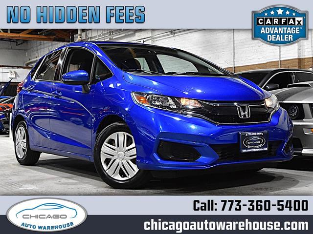 Blue 2019 Honda Fit Hatchback Front-Wheel Drive Automatic