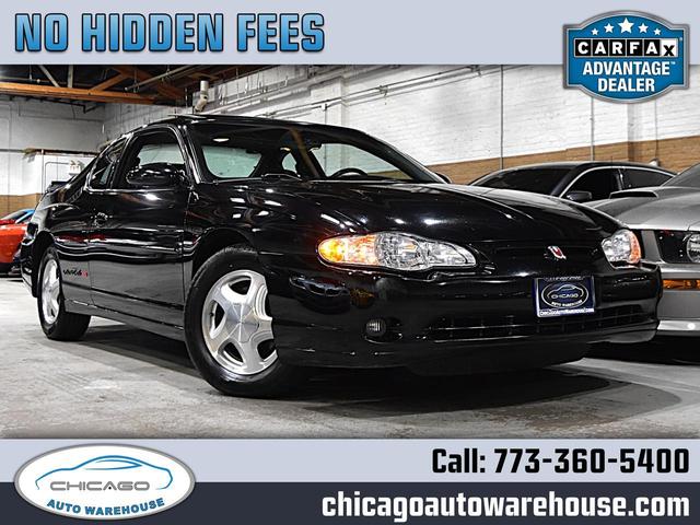 Black 2001 Chevrolet Monte Carlo Coupe Front-Wheel Drive Automatic
